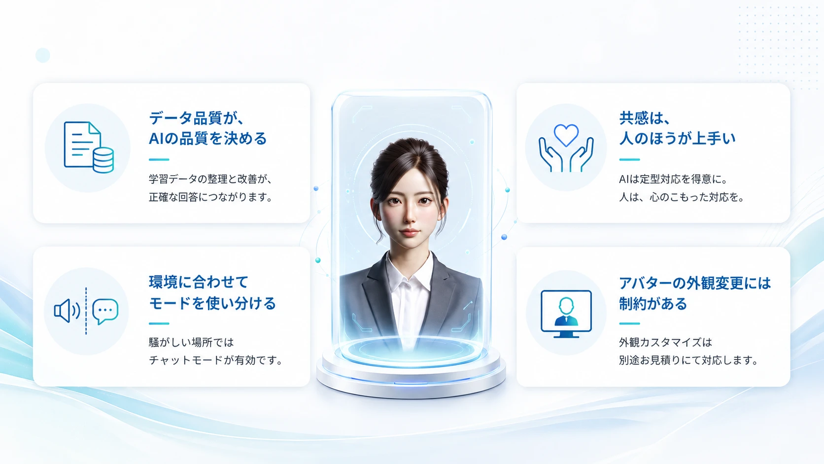 AIアバター接客の限界と、人に任せるべきこと